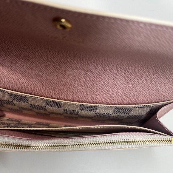 Louis Vuitton Emilie Wallet Damier Azur - Picture 3 of 11